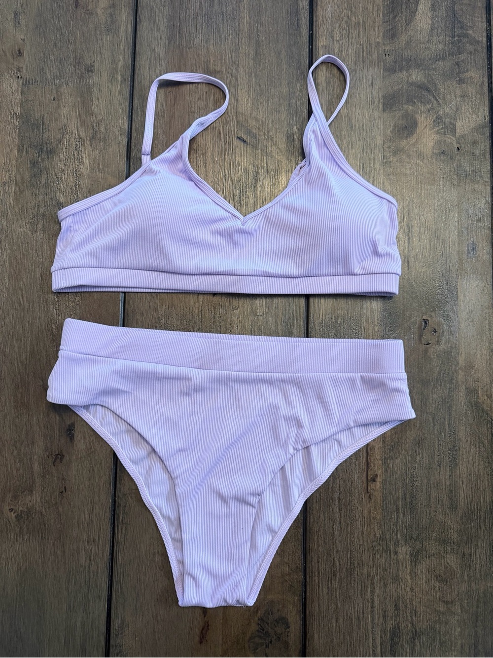 Two piece bathing suit